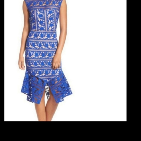 Cooper St Dresses & Skirts - Elegant Blue Lace Cooper Street Dress